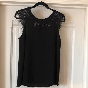 Lace Inset Blouse